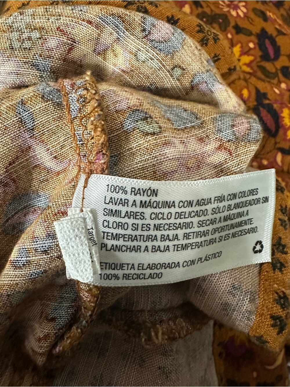 Knox Rose XXL Boho Floral Paisley Maxi Dress Long Sleeve Button Front - Picture 3 of 9